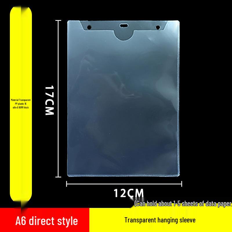 Durable Translucent Multi-Size Document Sleeve & Organizer