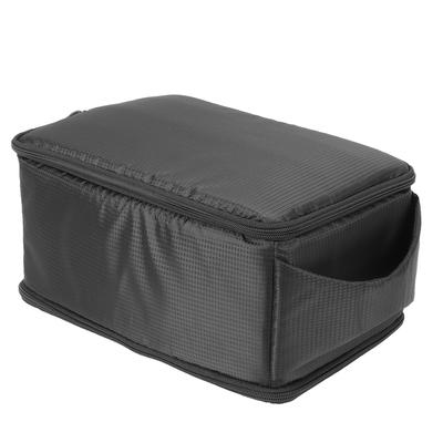 Große Größe Wasserdicht Zerlegbar SLR Kamera Futtertasche Innentasche Einteilung Gepolstertes Insert Schwarz