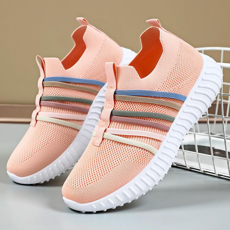 Women's Versatile Shoes Casual Shoes One-step Lazy Shoes Breathable Single Shoes