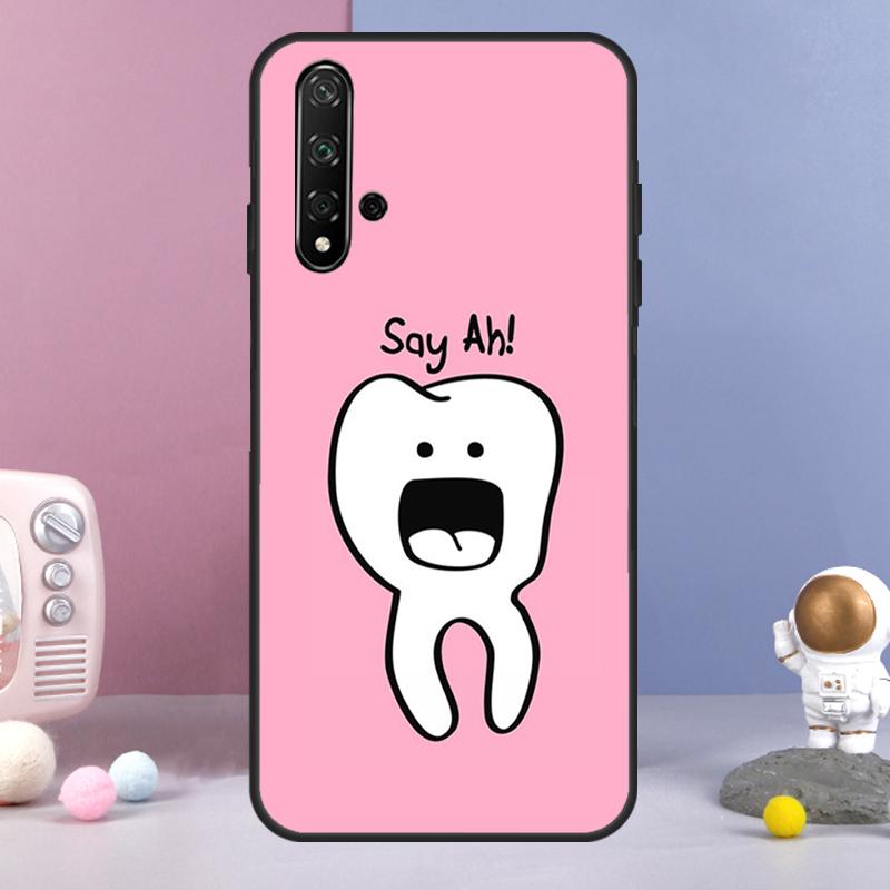 

Dentist Tooth For Huawei Nova Y60 Y61 Y70 Y72 Y73 Y90 Y91 9 10 SE 7i 8i 11i 12i P30 P40 Lite P60 Pro Case Huawei Nova 8i