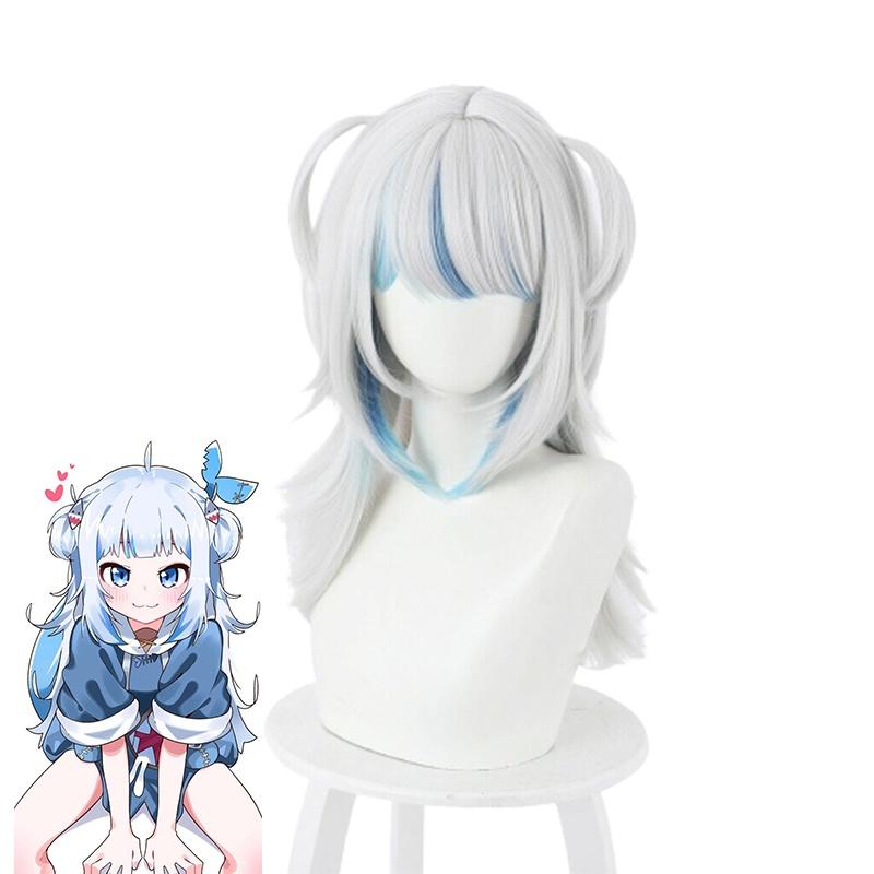 Enhance Your Costume With The Hololive Gawr Gura Cosplay Wig Premium Quality For Carnival And More