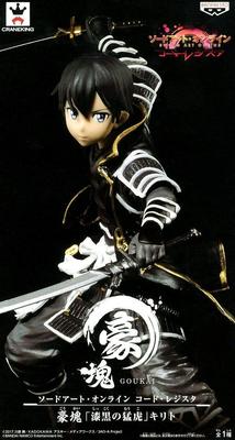 BANPRESTO Sword Art Online Code Register Goukai Jet Black Tiger Kirito Figure (1 Type)
