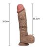 Realistic Dildo with Suction Cup Fake Dick Big Penis Sex Toys for Woman