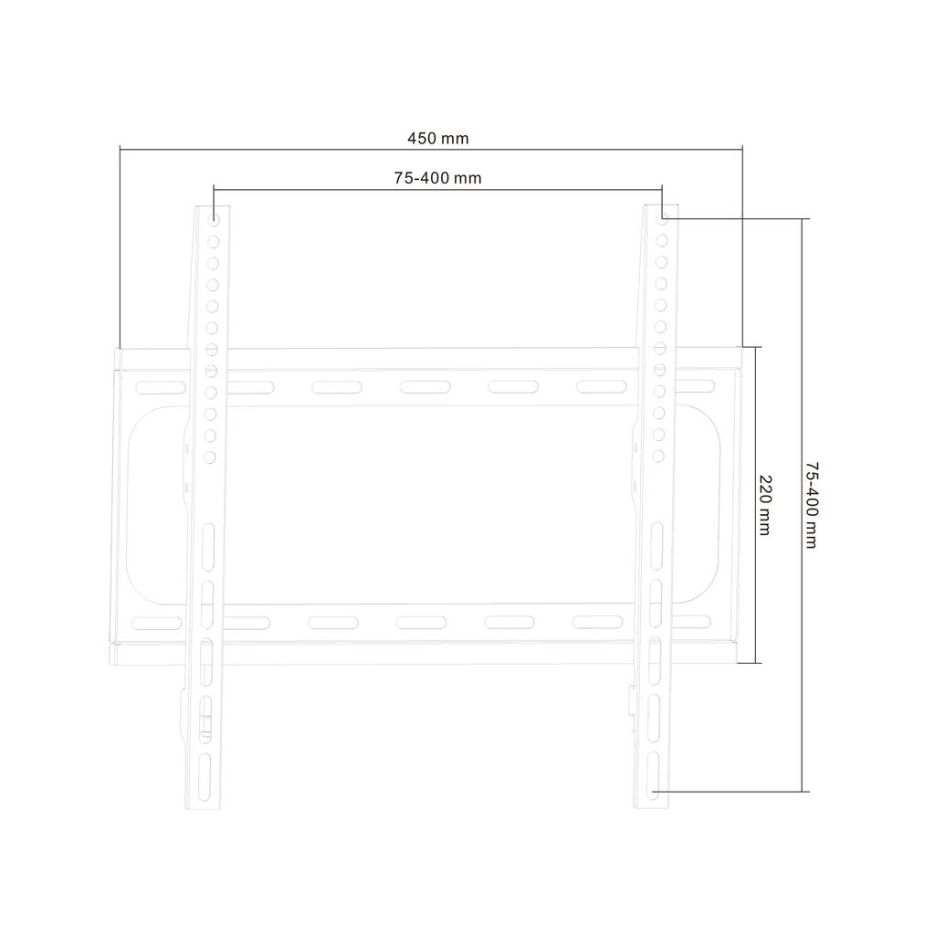 Cabletech TV mount 26"-55"