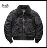 Herren Winter Fliegerjacke - Dicker Samt, Retro Revers, Taktischer Baseball Stil