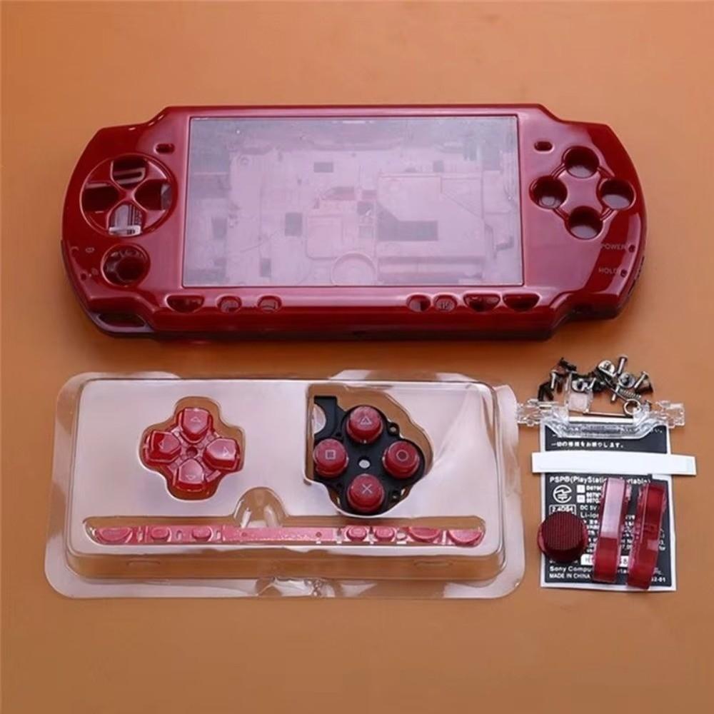 With Buttons Kit Protective Case Kit With Screws Console Replacement for PSP3000