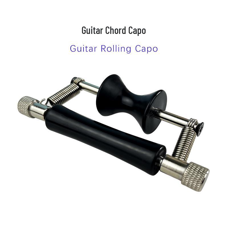 Multi-Functional Sliding Guitar Capo & Tuner for Electric/Acoustic Guitars