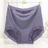 Seamless Panties High Waist Women's Briefs for Weight 100kg Large Size Underpants Solid Color Boyshorts