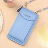 New Mobile Phone Bag Women's Fashion Versatile Korean Mini Messenger Bag Student Large Capacity Multi Card Wallet Card Bag Women