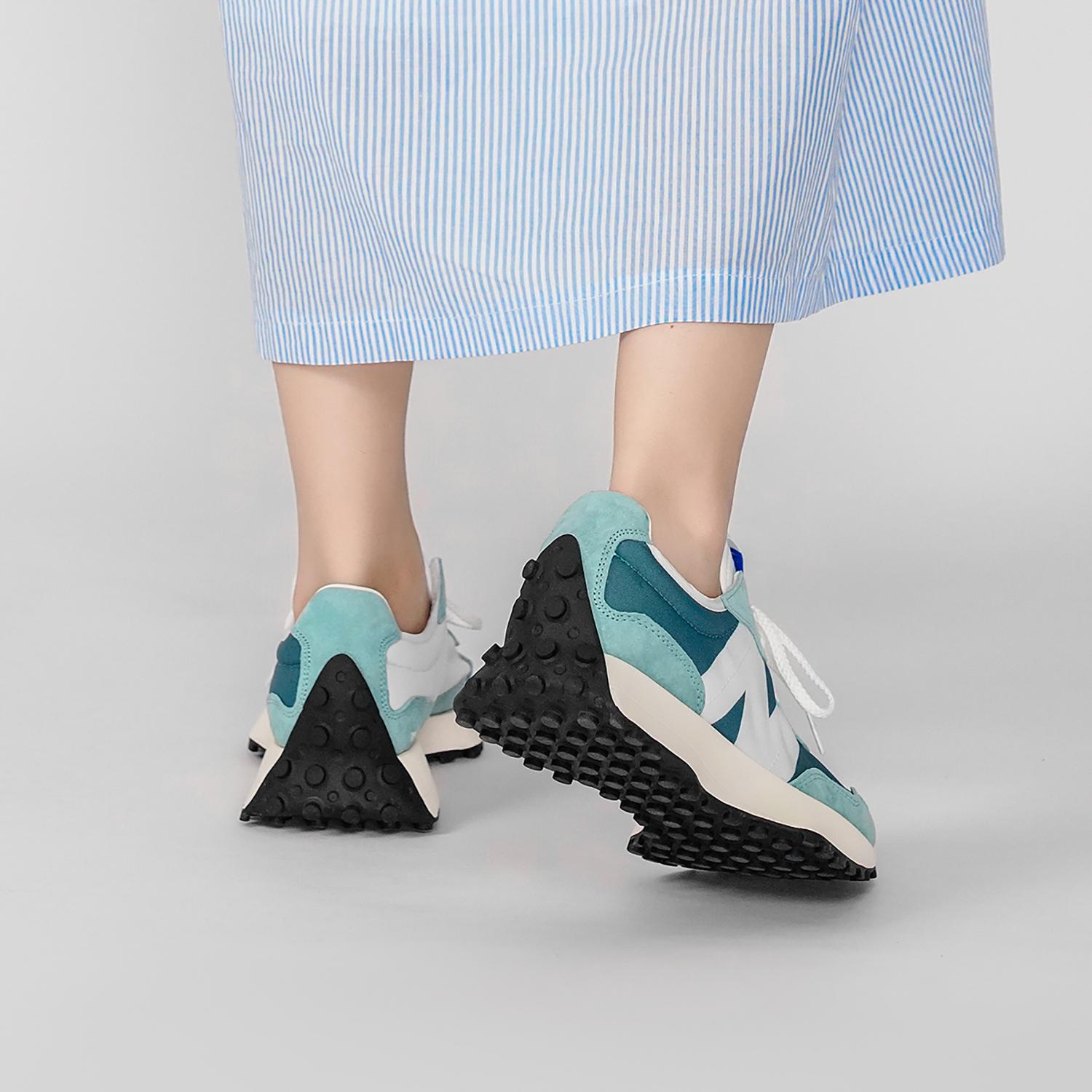 New Balance 327 Storm Blue Deep Sky женские кроссовки WS327LE1 36 — фото 8