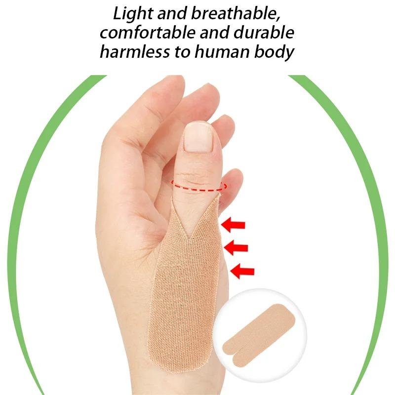 Sports Elastic Finger Protector Tape Ergonomic Skin Color Bowling Thumb Support Anti-Friction Finger Wrap Athletic Finger