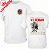 I Am A Veteran Unisexs Oversized Tshirt Skeleton Soldier Usa Flag Graphic Heavy Cotton American Patriotic Military Streetwear