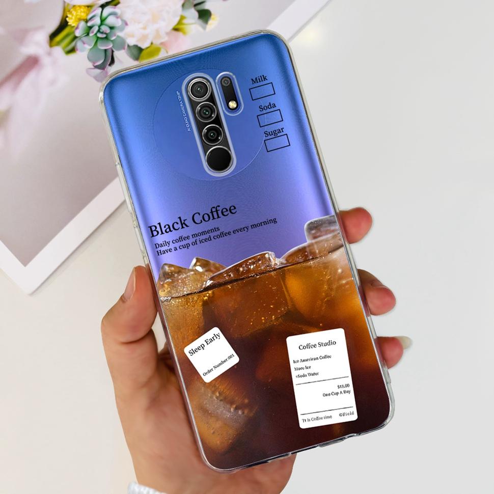 For Xiaomi Redmi 9 2020 Case Cute Cartoon Cover Soft Silicone Phone Case For Xiaomi Redmi 9 Redmi9 ShockProof Bumper 6.53"
