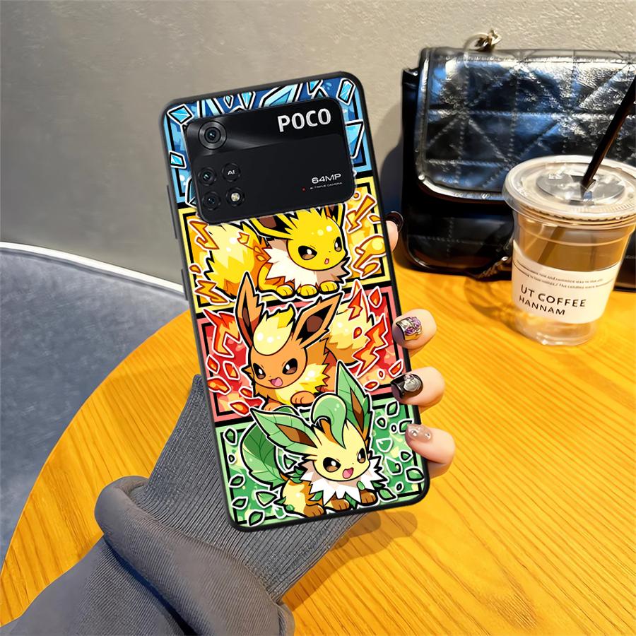 Cartoon Hot Pokemon Case for Xiaomi Poco F8 M3 M4 M7 Pro F1 C75 C71 C61 M5 F3 X3 X4 X5 X7 Pro C50 Funda Phone Cover