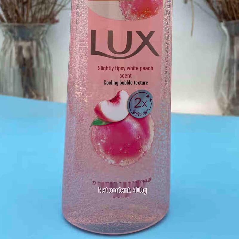 Lux Bubble Refreshing Shower Gel - White Peach Scent
