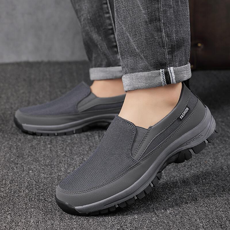 Letní mokasíny Boty pro muže Lehké pánské boty Prodyšné Pánské tenisky Prodyšné Bílé Móda Tělocvična Ležérní Lehká tenisová obuv