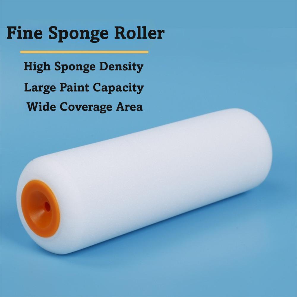 Dense Bristles Paint Roller Sleeves 4/6 Inch Roller Wall Paint Roller For Cabinets