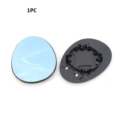 Heizbares Rückspiegelglas Links Rechts Blau/Weiß Für Mini F55 F56 Cooper 2014-2020 Ersatz 51167366039 51167366040