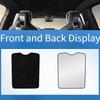 Sunroof Sunshade Heat Insulation Sun Visor, Non-Sagging Panoramic Sunshade For Xpeng G6 LHD 2024-2026 Silicone Suede Material