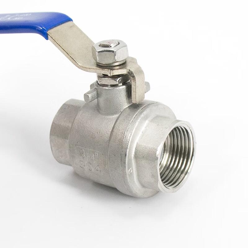 Haisidike 304 Stainless Steel Two-Piece Ball Valve
