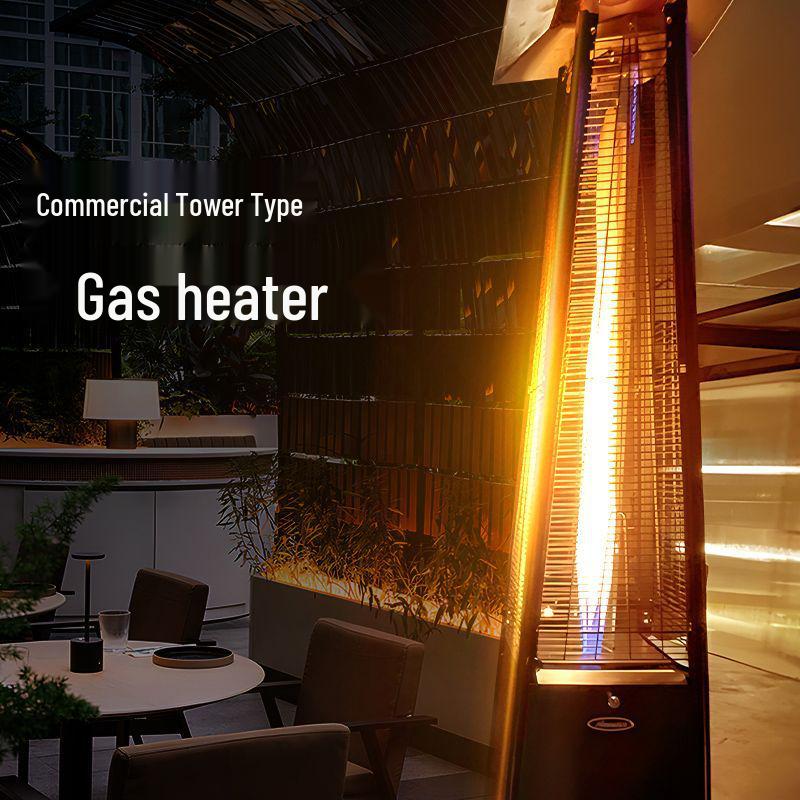 Qian You Outdoor Tower-shaped LPG Heater and Fire Pit