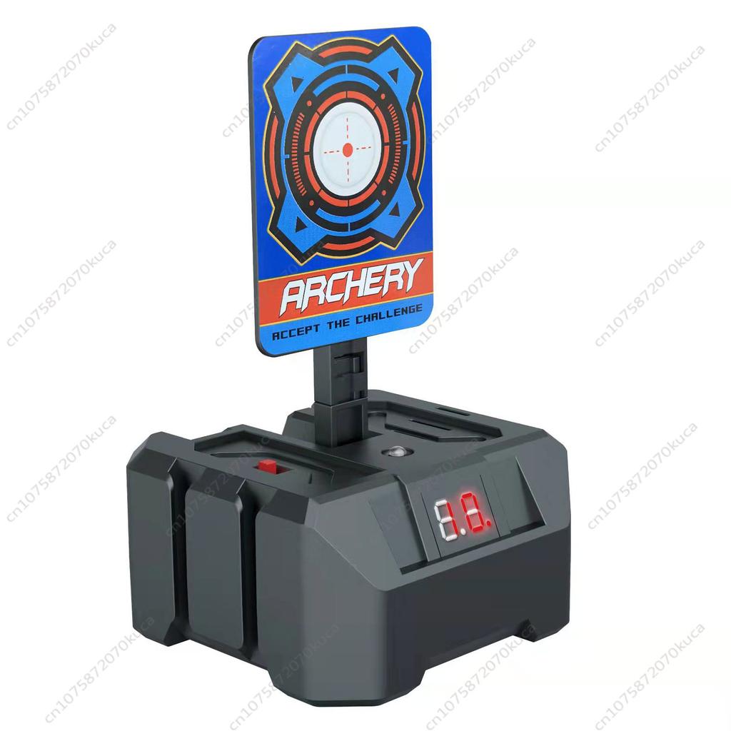 Electronic Scoring Target Electric Dart Target Mobile Automatic Return Soft Bullet Gun Outdoor Practice Shooting Battle