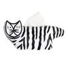 Stripe Cats Tissue Box Cover Decorative Tissue Box Holder for Bathroom,Vanity,Kitchen Countertop,Bedroom Night Stands
