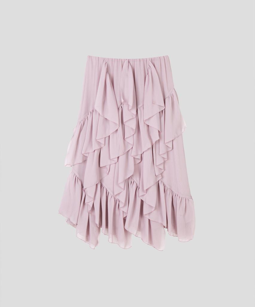 Seuleubi Falling Ruffle Skirt_3 Color