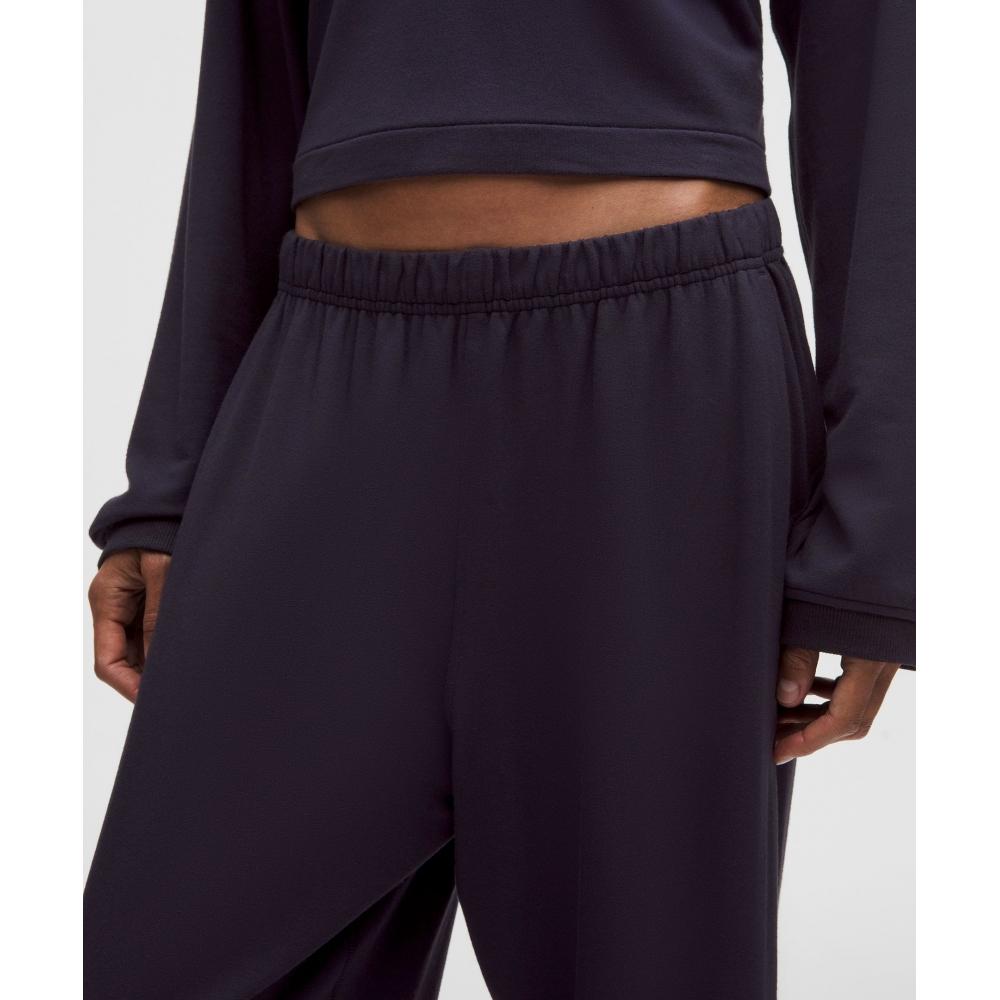 Lululemon Becalm Oversized Mid Rise Pant Nightmoth