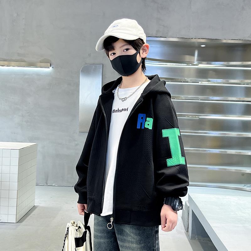 Boys' Hooded Sweatshirt 2025: Spring & Autumn Fashion for Kids