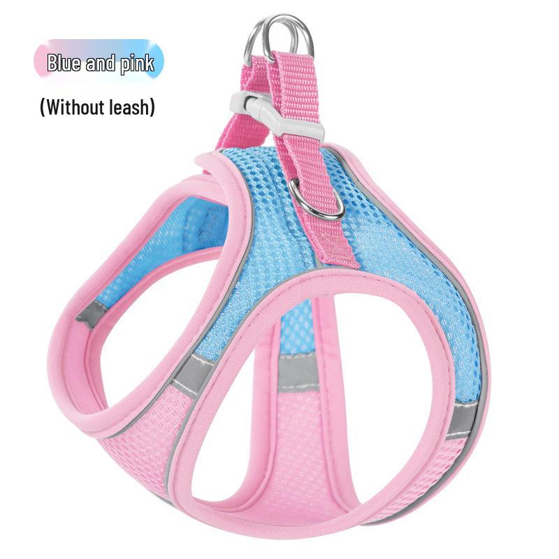 Reflektierendes Nylon Geschirr im Westen-Stil und Leinen-Set für Hunde