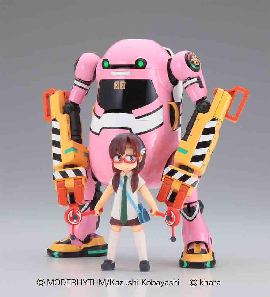 

Hasegawa Mechatro WeGo Серия Коллабораций Evangelion Хачигоки Макинами Мари Иллюстриус Масштабная Пластиковая Модель в Наборе SP489 Том 3 (Силовая рука) + 1/20