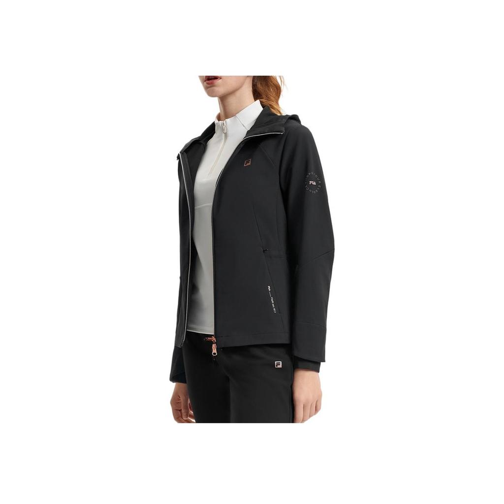 New FILA Fitness Jacket Women's Pitch Black A11W511709F-BK