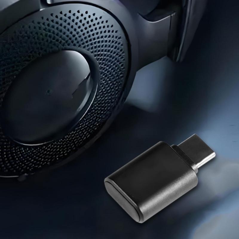 USB Wireless Transmitters for V4 Headsets Sound Connection With 20ms Delay Multiple Device Compatibility