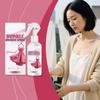 Kreukverwijderaar Spray 120ML Stofverfrisser Spray voor Kleding Verwijdert Kreukels en Geuren Sneldrogend met Makkelijke Spuit Trigger voor Thuis Reizen