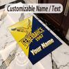 Crystal Velvet Rug Fenerbahçe FC Print Custom Name Text Floor Mat Home Decor