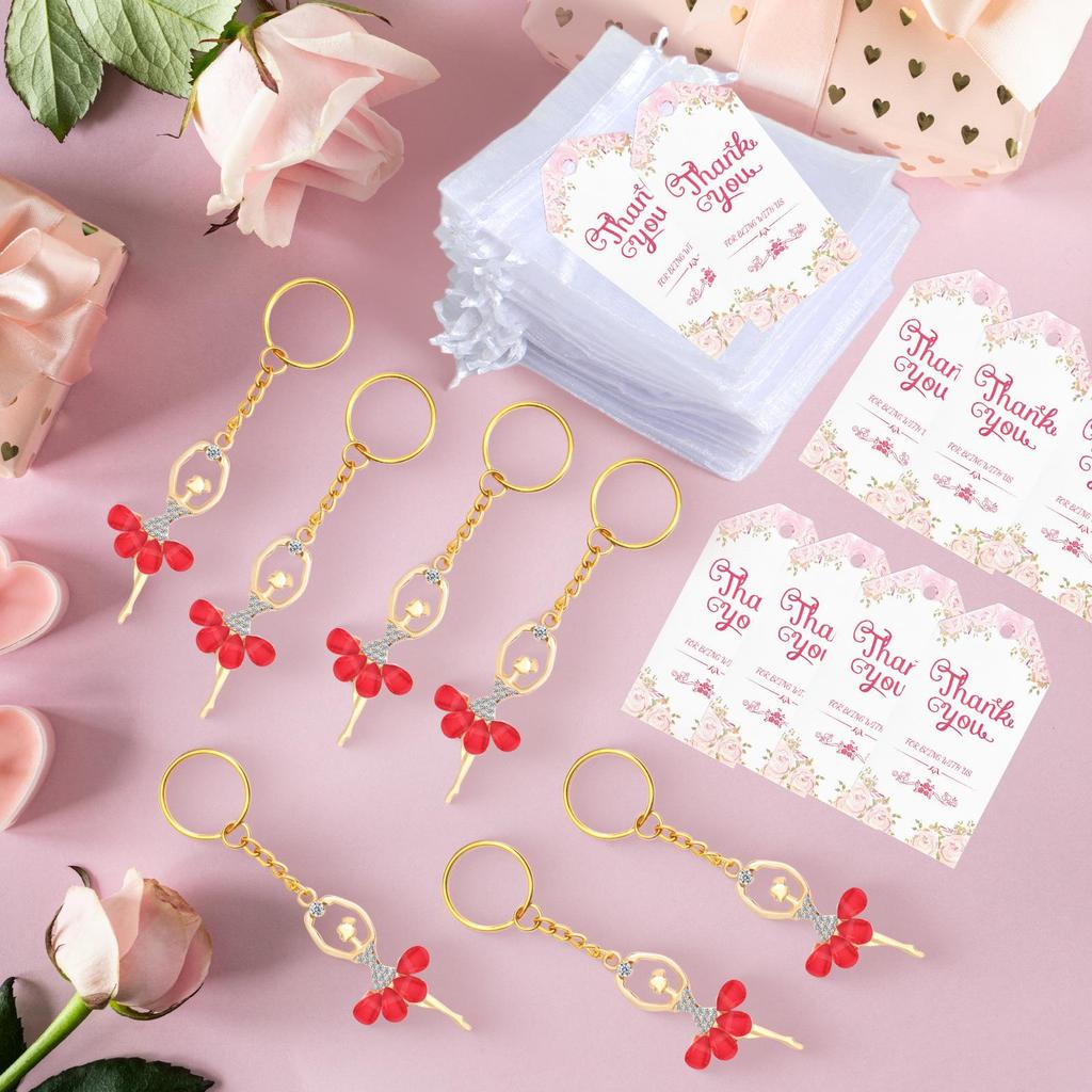 Hot-Selling Children's Ballet Keychain - Dance Performance, Wedding, Birthday Souvenir