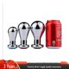 World Cup Metal Erotic Anal Plug - Adult Masturbation Toy