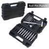 21Pcs Punch Set Roll Pin Double-Faced Hammers StainlessSteel Maintenance Repair Kit