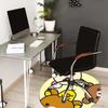 1pc Cute Animal Characters Round carpet, Made of Polyester,Perfect for Decorating Office Chairs, Living Rooms,fplt148