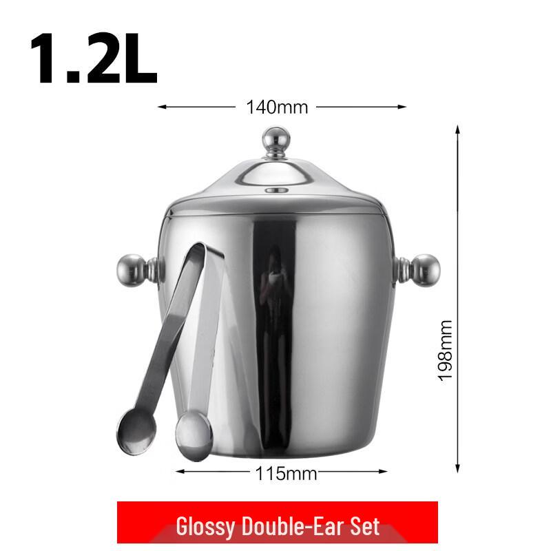 Stainless Steel Ice Bucket