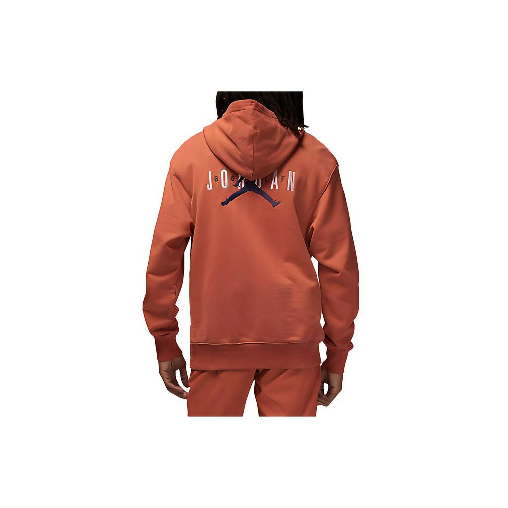 Air Jordan X Eastside Golf Fleece Hoodie Burnt Sunrise/Midnight Navy/White Men Tops Orange DV1887-861