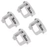Set of 4 Utility Rail System Mounting Clamp for Truck Cap Heavy Duty Fixing TL‑2002