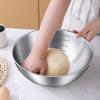 3pcs Stainless Steel Bowl Set with Scale for Cooking Baking Food Storage Large Capacity Mixing Bowls for Home Kitchen Essentials