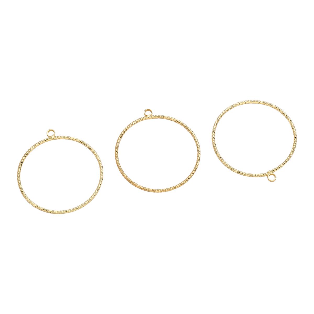 

Медный круглый треугольный геометрический очаровательный кулон для изготовления ювелирных изделий своими руками, серьги, браслет, ожерелье, аксессуары 25mm