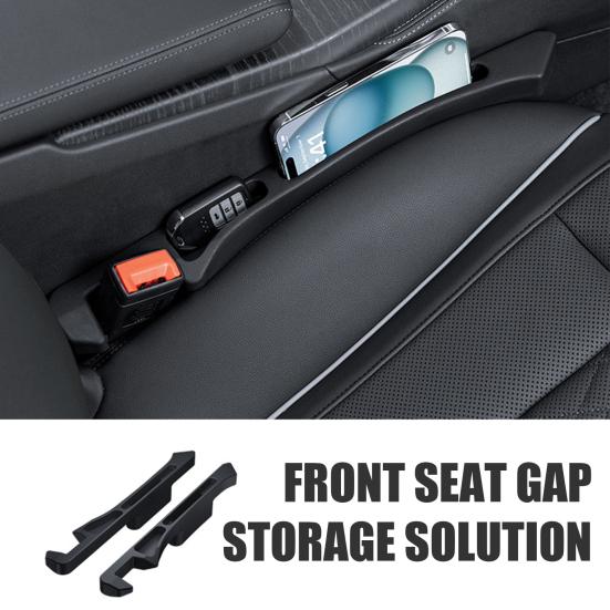 2 ks Výplně mezer v autosedačkách Držáky na telefon Velkokapacitní Univerzální Snadná instalace Výplně mezer v bočních sedadlech auta Organizér do konzoly
