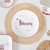 Hao Ai Jia 16-Piece Auspicious Ceramic Dinnerware Set