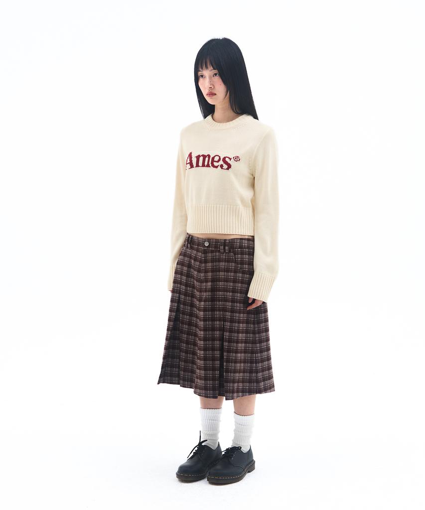 AMES-WORLDWIDE Basic Pullover Knit Ivory