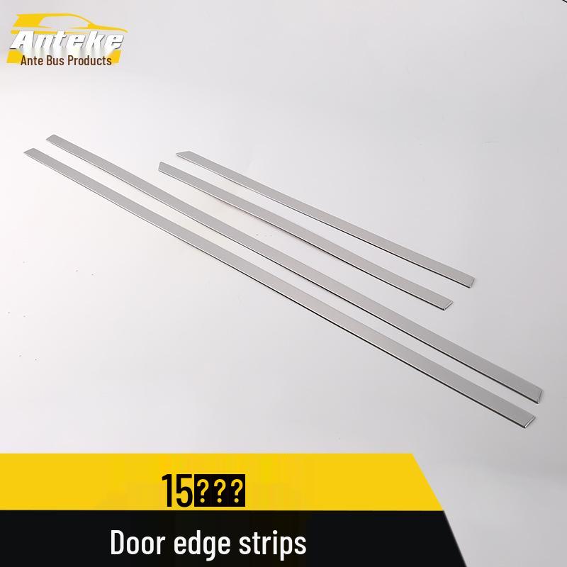 15-Piece Lavida Door Edge Trim & Anti-Scratch Bumper Stickers