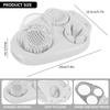 Egg Slicer for Hard Boiled Eggs Stainless Steel Wire Egg Slicer Cutter for Soft Fruit Mushroom Home Kitchen Gadgets